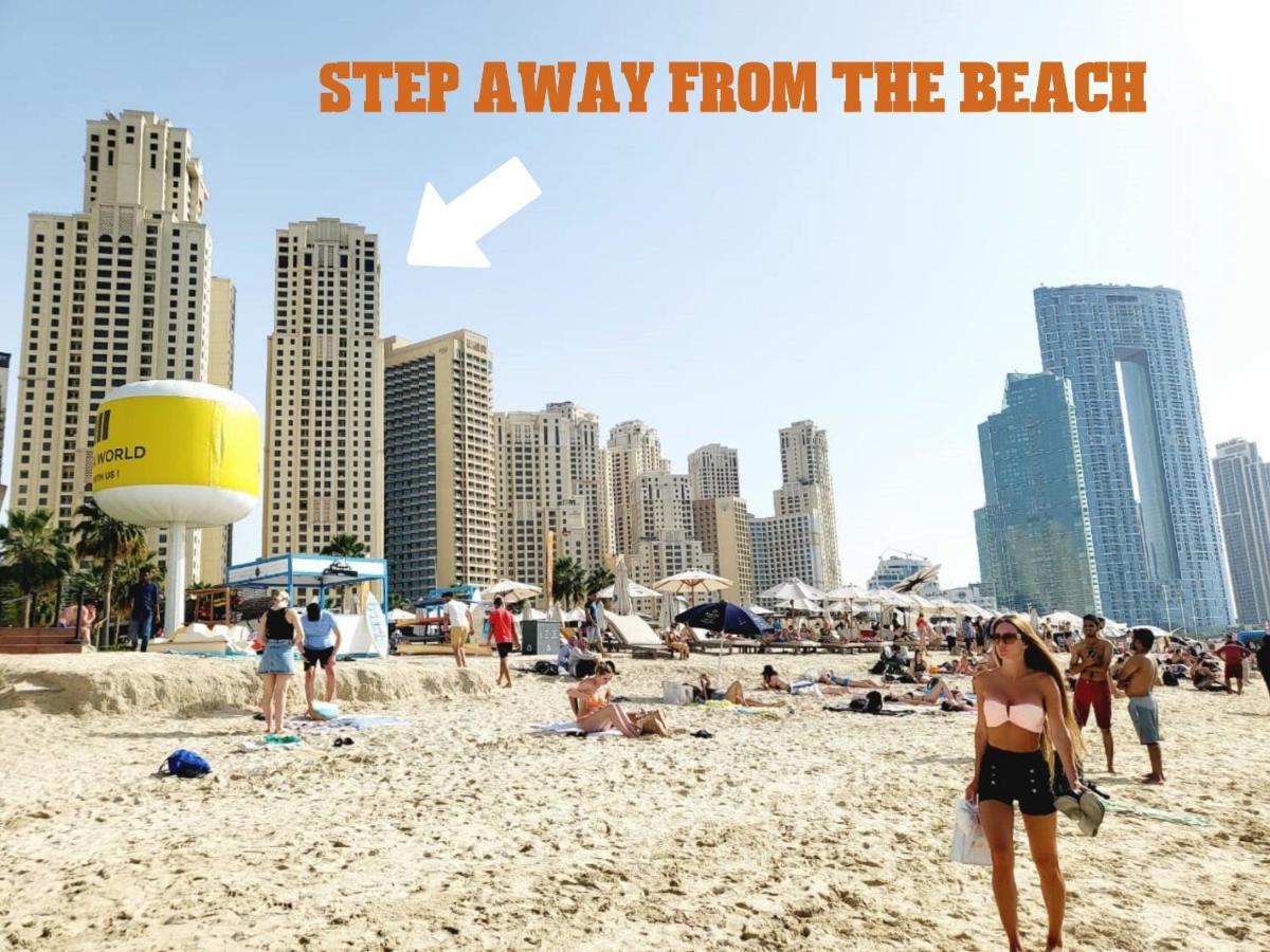 Beachfront - Large Studio In Jbr Rimal 4 Apartamento Dubai Exterior foto